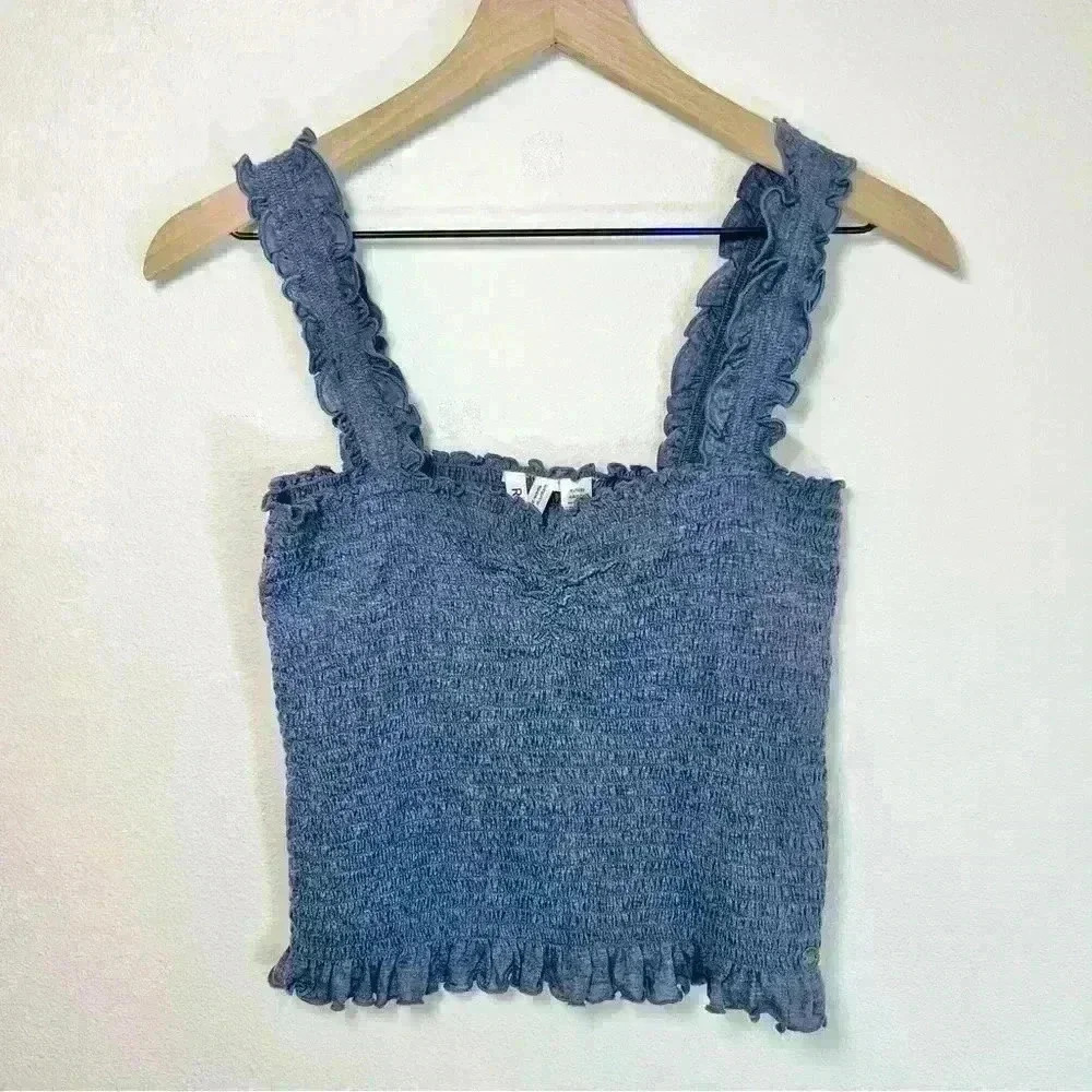 Roxy | Teens Sunday Mind Smocked Strappy Top | Size XL (14)